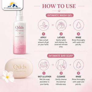 Jabón Íntimo Quds Phytoderma, Limpieza Suave a Base de Plantas Naturales para la Higiene Femenina - Product Image 4