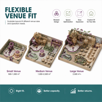 Équipement de jeux intérieur : Tour de toboggan tubulaire violette, îlots de jeux souples, sièges pour centre commercial et salle de jeux familial (FEC), pour centres commerciaux familiaux, OEM ODM