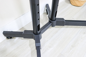 Modern Furniture Movable LCD Mobile <strong>TV</strong> <strong>Stand</strong> Designs <strong>Mount</strong> Mobile Metal <strong>TV</strong> Trolley With Wheels - Product Image 6