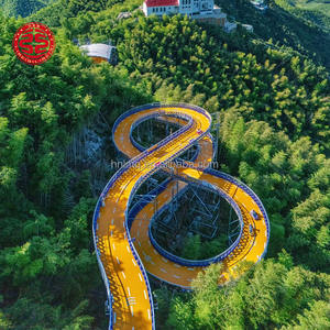 Glissade de montagne, montagnes russes, traîneau, manèges sur rail, montagnes russes sans moteur, <span class=keywords><strong>luge</strong></span>, chariots pour sites panoramiques, forêt, montagne - Product Image 4