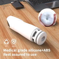 OEM Thrusting Male Stroker, Körpersicherer TPE Automatischer Elektrischer Masturbationsbecher, Wasserdichte USB-Aufladbare Penispumpe für Männer