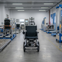 HOTOTECH Testeur automatique de fatigue par chute répétée pour fauteuils roulants, machine d'essai d'impact sur bordure ISO 7176-8 pour trottinettes électriques