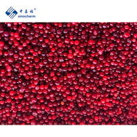 Sinocharm HACCP Diepvries Lingonbessen 10kg Bulk Fabrieksprijs Stabiele Aanvoer IQF Snelvries Gehele Diepvriesvruchten voor Sap
