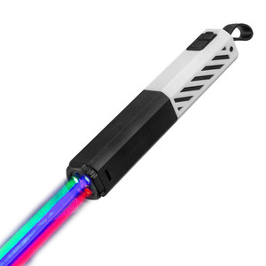 Tricolor LED phát ra có thể thay đổi dài Khoảng cách chùm mạnh mẽ 450nm ánh sáng màu xanh con trỏ laser Sạc đèn pin - Product Image 2
