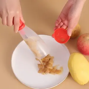 Nhà bếp đa chức năng rau và trái cây Peeler đi kèm với hộp lưu trữ gọt dao