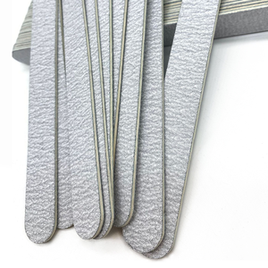 Zebra tek kullanımlık tırnak törpüsü 100/180 & 180/240 Grit çift taraflı şekil ahşap tırnak dosya zımpara malzemesi ile gemi hazır - Product Image 5