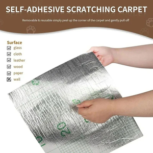 Kedi tırmalamak Mat 100 "x 16" kendinden yapışkanlı halı Mat-kedi ağacı duvar rafları ve tırmalama sütunu için ayarlanabilir değiştirme - Product Image 6
