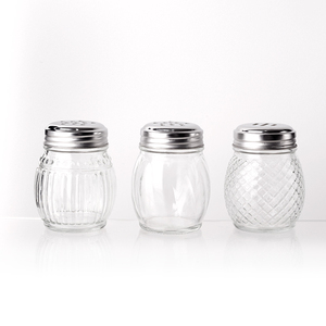 Mignon Verre <span class=keywords><strong>Mini</strong></span> Salière et Poivrière Bouteille 120 <span class=keywords><strong>Ml</strong></span> Cuisine Condiment Emballage Poivrière Bouteille - Product Image 5