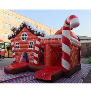 Parc aquatique commercial PVC extérieur Sports nautiques Trampoline gonflable flottant de 5M pour enfants - Product Image 1