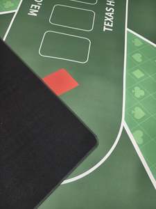 Tapete de Juego Personalizado Rectangular de 1.8m para Baccarat y Póker, Tapete de Espuma de Goma de 2mm de Grosor para Juegos de <span class=keywords><strong>Casino</strong></span> - Product Image 5