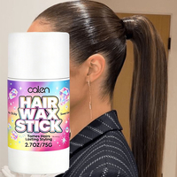 Cire coiffante en stick 75g Marque Blanche Fixation Extra Forte Brillance pour Extensions de Cheveux Unisexe Sans Résidus Vente en Gros