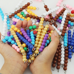 สื่อการสอนลูกปัดสี ชุดเรียนรู้คณิตศาสตร์แบบมอนเตสซอรี่ สำหรับเด็กก่อนวัยเรียน เสริมสร้างการเรียนรู้ด้านปริมาณด้วยการสัมผัสทางกายภาพ - Product Image 4