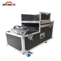 Grande puissance DMX télécommande 3000W Double sortie scène Machine à brouillard bas couché Machine à fumée à base d'eau