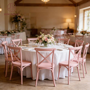 Silla de Plástico con Respaldo Cruzado para Eventos, Fiestas, Banquetes y Bodas - Product Image 2