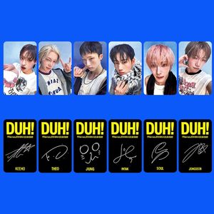 6 unids/set <span class=keywords><strong>KPOP</strong></span> P1HARMONY DUH álbum tarjetas fotográficas lista THEO SOUL KEEHO D <span class=keywords><strong>U</strong></span> EXCLUSIVO Ver tarjetas Selfie JONGSEOB JIUNG INTAK Fans regalos - Product Image 2