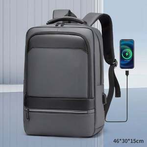 New Fashion <b>Simple</b> Laptop <b>Backpack</b> Large Capacity Portable Business <b>Backpack</b> Quality Student School Bag - Product Image 2