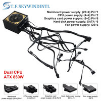 PSU ATX Berkualitas Tinggi 80 Plus Gold 850W untuk PC Gaming, Desktop, dan Server, Tersedia