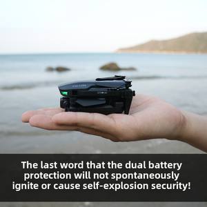 Drone RC pliable <span class=keywords><strong>GD93</strong></span> <span class=keywords><strong>Pro</strong></span> Max avec évitement d'obstacles dans 5 directions, GPS, caméra HD 6K, moteur sans balais, en plastique - Product Image 2