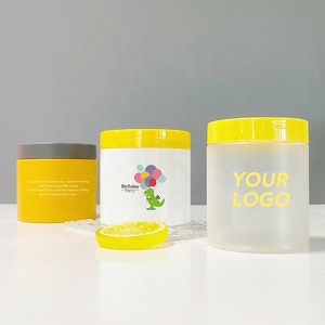 Luxe 250ml Mat Pastel <span class=keywords><strong>rose</strong></span> Vert PET Pot Cosmétique 8oz Corps Gommage Beurre <span class=keywords><strong>Argile</strong></span> <span class=keywords><strong>Cheveux</strong></span> <span class=keywords><strong>Masque</strong></span> Gel Soins De La Peau PCR Pot De Crème En Plastique - Product Image 4