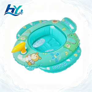 Free Floating Trainer for Swimming Babies PVC Inflatable Toddler Pool Float for Child's Swim Lessons - Product Image 1