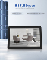Nouvelle tablette tactile Android 32 pouces à montage mural, écran IPS, processeur Rockchip Quad Octa Core, RJ45, Wi-Fi, POE, NFC, 4G, pour l'école, le commerce, AD, ROHS