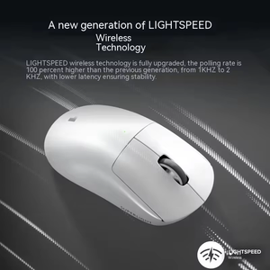 เมาส์ Logitech G Pro X Superlight 2 โหมดคู่ ไร้สาย 2.4GHz Hero 2 น้ำหนักเบา สำหรับเล่นเกมอีสปอร์ต และอุปกรณ์เสริมสำหรับพีซี - Product Image 3