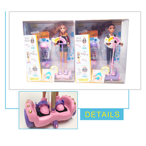 Hoverboard con luz para niños, juguete de coche de equilibrio robótico, 3D, gira 2,4G, Rc, con mango de coche - Product Image 3