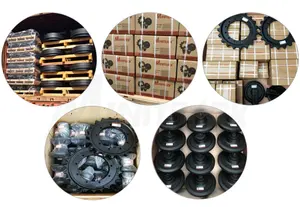 260T Skid Steer Loader Undercarriage Parts Rubber Track Bottom Track Roller Idler Sprocket For JCB Compact Loader