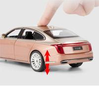 Modèle réduit de voiture H9 à l'échelle 1:24 en alliage métallique avec lumières et musique