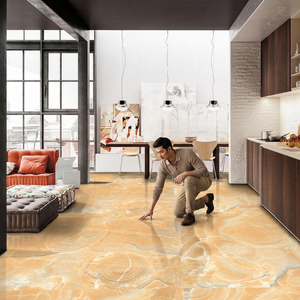 Azulejos de Porcelana Pulida Brillante Honey Onyx 800x1600mm para Piso y Pared, Diseño Cerámico de Alto Brillo, Venta al Por Mayor - Product Image 6