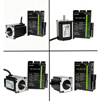 Kombo Driver Motor Stepper Nema23 57 EC1 Komunikasi EtherCAT Sumtor DC24V Hybrid Torsi 0.7-3.2Nm untuk Mesin Tekstil
