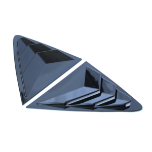 <span class=keywords><strong>Persianas</strong></span> de ventana trasera negra brillante lateral de coche, <span class=keywords><strong>persianas</strong></span> triangulares de ventana de ventilación, <span class=keywords><strong>persianas</strong></span> para Seat <span class=keywords><strong>Leon</strong></span> 2013 + - Product Image 3