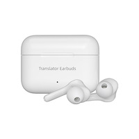 Casque de traduction sans fil intelligent avec IA, 144 langues, réduction du bruit, chargement Type-C, compatible Android/iOS