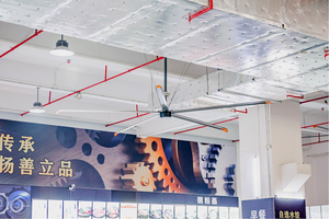VFans Ventilatore Industriale HVLS da 3.6m, 4.2m, 5m con Motore a Magneti Permanenti ad Alta Efficienza per Magazzini - Product Image 5