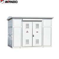 Wanbo-191 Sous-station compacte préfabriquée série YB modulaire pour système d'énergie solaire, haute efficacité, durable