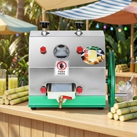 Hot Selling Huishoudelijke Suikerrietafzuigkap Handbediende Mobiele Suikerriet Extracting Squeepersing Juicer Molen Machine