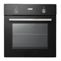 60L Oven Listrik Multifungsi Built-In dengan Layar Digital, Desain Kaca Elegan untuk Penggunaan Hotel dan Rumah Tangga, Gaya Prancis