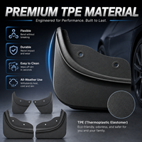 Bavettes anti-éclaboussures pour Tesla Model Y Juniper 2025/2026 – Sans perçage, sans adhésif, kit de protection anti-éclaboussures