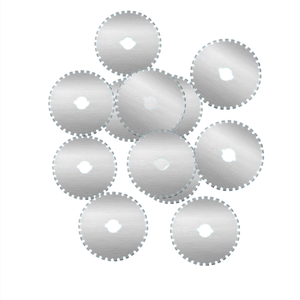 Lame de perforation rotative de 45 mm (matériau SKS-7) pour la <span class=keywords><strong>couture</strong></span>, le quilting, le bricolage, couteau utilitaire, personnalisation OEM, poignée ABS, changement rapide - Product Image 3