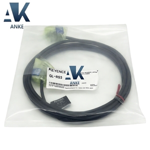 สายเคเบิลอัตโนมัติคุณภาพดีที่สุด Keyence GL-RS3 3 เมตร LSZH แบบแข็ง พร้อมหัวต่อสีดำแบบเดียวกัน 2 หัว สำหรับม่านแสงนิรภัยรุ่น GL-R - Product Image 1
