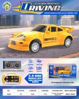 Voiture RC en alliage 1:64, mini, contrôle tactile/joystick/application, portée 30m, son et lumière, 2 vitesses, course multijoueur, expert, intérieur-extérieur