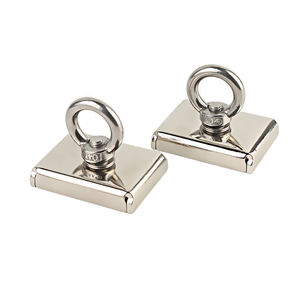 Imán de Neodimio N35 de Grado Profesional para Pesca, de 75 mm, de una Sola Cara, Axial, Niquelado, con una Fuerza de Tracción de 160 kg, Venta al por Mayor - Product Image 3