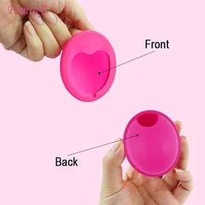 Medical Grade Silicone Lady Menstrual Disc With Shield