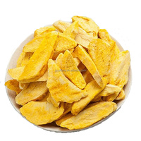 OEM Zoete Gefreeze-droogde Mango Gedroogde Fruitschijfjes Gezonde Fruitsnacks Bulk Aangepaste Verpakking Groothandel