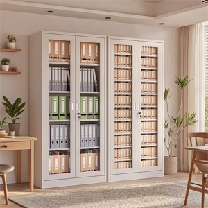 مرآب مكتبي معدني متعدد الأنواع ، خزانة حفظ مع 2 - Product Image 2