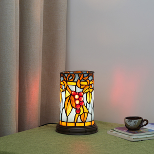 Mozaïek tafellamp Marokkaanse stijl Kleurrijke handgemaakte glazen vaas Tiffany mozaïek tafel nachtlampje voor slaapkamer woonkamer decor - Product Image 1