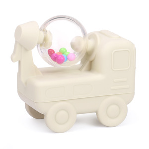 Jouet de bain en silicone pour bébés de 0 à 3 ans, véhicule d'ingénierie, flottant sur l'eau, unisexe - Product Image 4