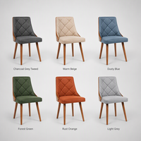 Chaises de mariage vintage de luxe Louis, design français, en bois d'hévéa et tissu en coton et lin, pour hôtels, hôpitaux, ateliers, parcs