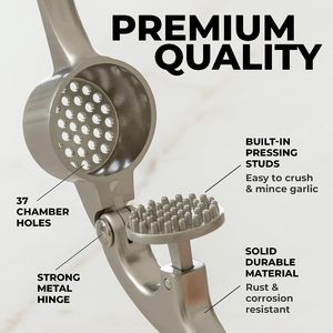 Presse-<span class=keywords><strong>ail</strong></span> Premium avec poignée ergonomique souple, outil à hacher l'<span class=keywords><strong>ail</strong></span>, éplucheur et brosse à <span class=keywords><strong>ail</strong></span> en silicone, facile à presser et à nettoyer - Product Image 4