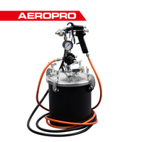 AEROPRO A8312 Réservoir de peinture pneumatique à pulvérisation automatique intelligent avec agitateur de mélange à air comprimé